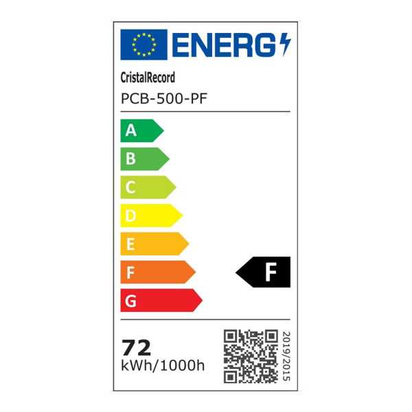 Plafón LED Circular, Targes, 72 W, 3CCT, 7290 lm, Blanco, Ø50 x 6,5 cm CRISTALRECORD