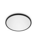Plafón Redondo Negro Valen, 22 W, 2900 Im, 2200-6500 K, Ø421 x 24 mm PHILIPS