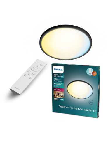 Plafón Redondo Negro Valen, 32 W, 4100 Im, 2200-6500 K, Ø541 x 28 cm PHILIPS 2