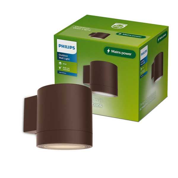 Aplique de Exterior LED Fylx 5 W, Marrón PHILIPS