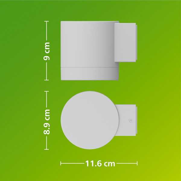Aplique de Exterior LED Fylx 5 W, Blanco PHILIPS