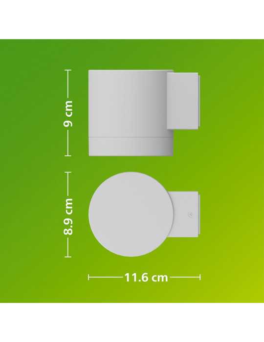 Aplique de Exterior LED Fylx 5 W, Blanco PHILIPS