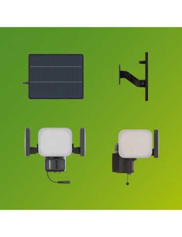 Luz de Seguridad Solar Zyren Negra 24,5 W, 4000/50 Im, 5000 K PHILIPS 2