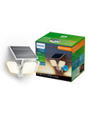 Luz de Seguridad Solar Zyren Blanca 24,5 W, 4000/50 Im, 3000 K PHILIPS