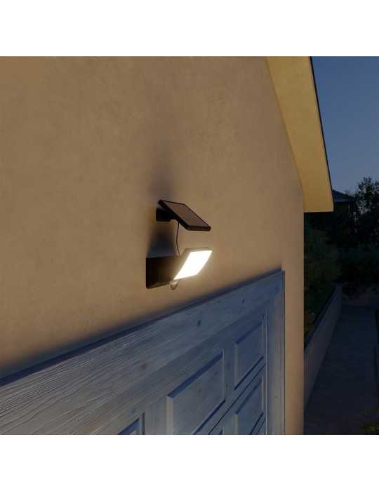 Luz de Seguridad Solar Fyns Negra 8,2 W, 1000/50 Im, 3000 K PHILIPS