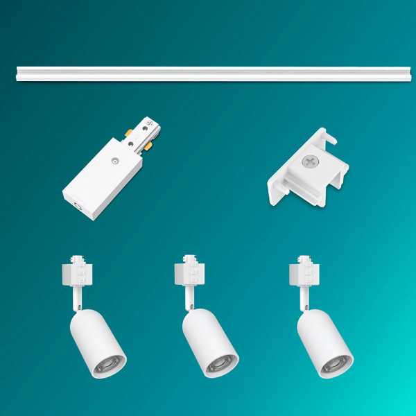 Sistema de Riel Easylink 3 Proyectores Shea, 5 W, Blanco PHILIPS