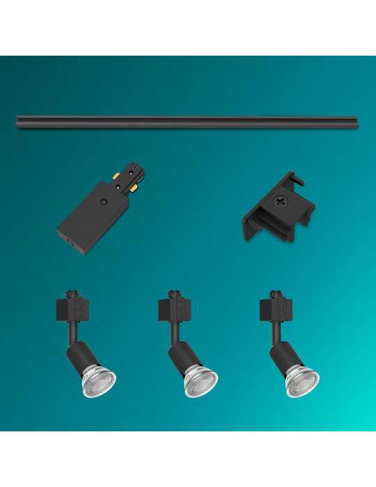 Sistema de Riel Easylink 3 Proyectores, Tobia, 5 W, Negro PHILIPS