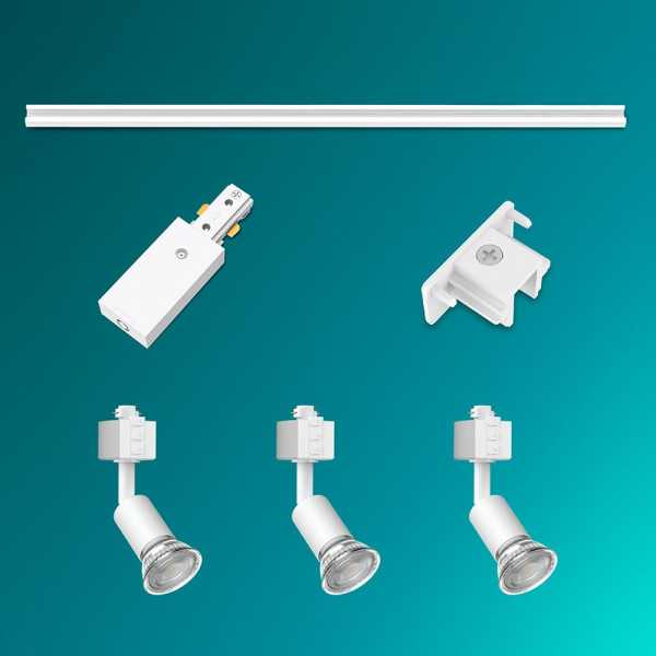 Sistema de Riel Easylink 3 Proyectores, Tobia, 5 W, Blanco PHILIPS
