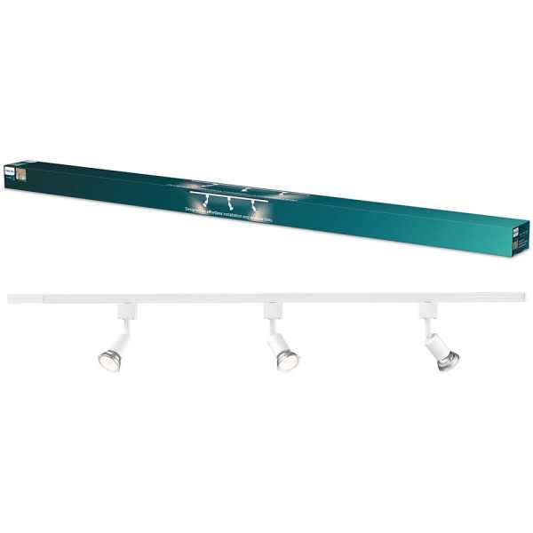 Sistema de Riel Easylink 3 Proyectores, Tobia, 5 W, Blanco PHILIPS