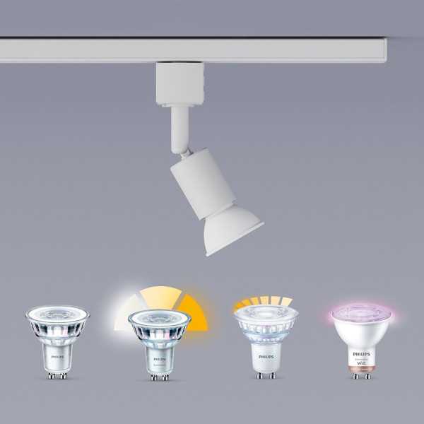 Sistema de Riel Easylink 3 Proyectores, Tobia, 5 W, Blanco PHILIPS