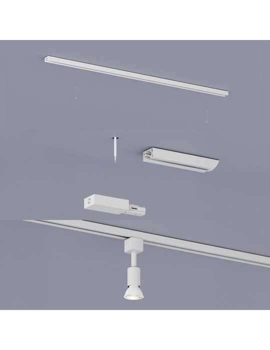 Sistema de Riel Easylink 3 Proyectores, Tobia, 5 W, Blanco PHILIPS