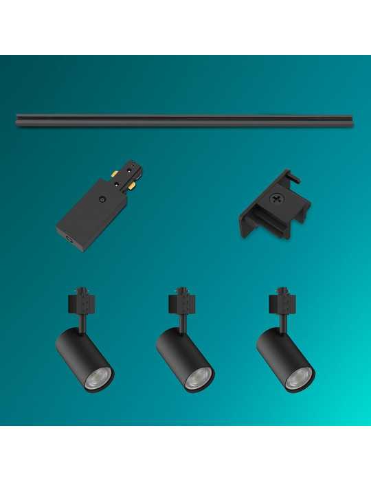 Sistema de Riel Easylink 3 Proyectores, Zilo, 5 W, Negro PHILIPS