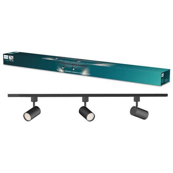Sistema de Riel Easylink 3 Proyectores, Zilo, 5 W, Negro PHILIPS