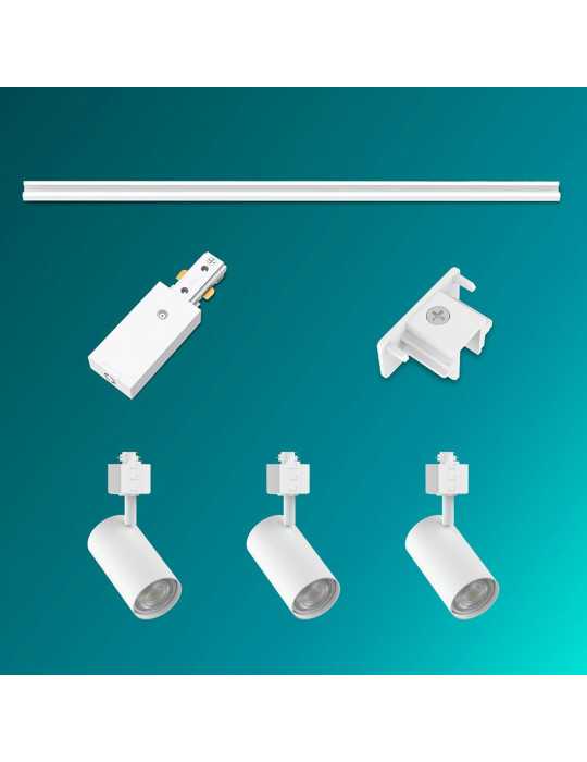 Sistema de Riel Easylink 3 Proyectores, Zilo, 5 W, Blanco PHILIPS