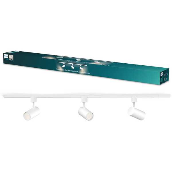 Sistema de Riel Easylink 3 Proyectores, Zilo, 5 W, Blanco PHILIPS