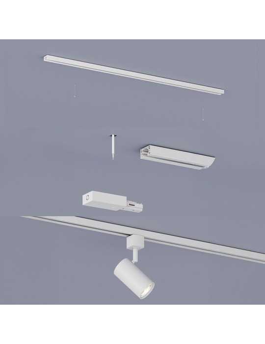 Sistema de Riel Easylink 3 Proyectores, Zilo, 5 W, Blanco PHILIPS