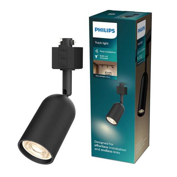 Foco Easylink Shea GU10, Negro PHILIPS