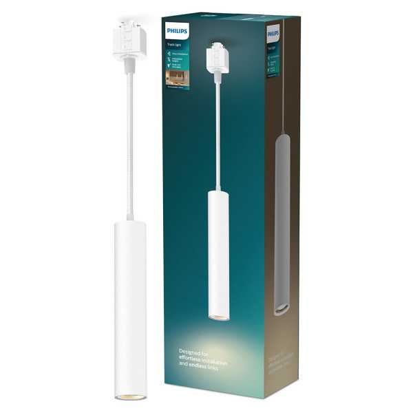 Lámpara Easylink de Techo, Suspendida, Paxie GU10, Blanca, Ø60 x 1550 mm PHILIPS