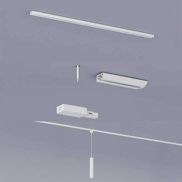 Lámpara Easylink de Techo, Suspendida, Paxie GU10, Blanca, Ø60 x 1550 mm PHILIPS