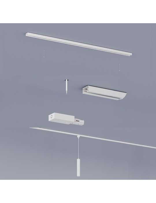 Lámpara Easylink de Techo, Suspendida, Paxie GU10, Blanca, Ø60 x 1550 mm PHILIPS