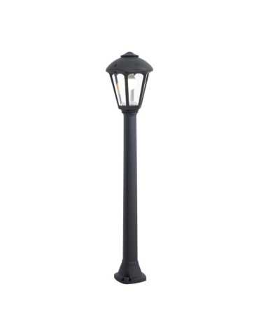 Farol Baliza con Poste Giaffa/Giampy, E27, Negro, Ø210 x 995 mm FUMAGALLI