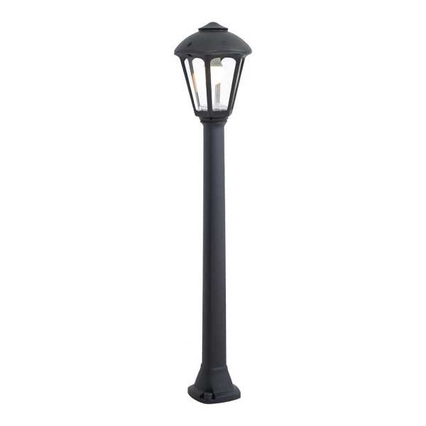Farol Baliza con Poste Giaffa/Giampy, E27, Negro, Ø210 x 995 mm FUMAGALLI