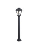 Farol Baliza con Poste Giaffa/Giampy, E27, Negro, Ø210 x 995 mm FUMAGALLI