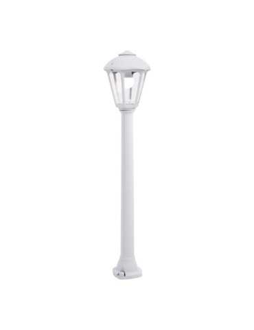 Farol Baliza con Poste Giaffa/Giampy, E27, Blanco, Ø210 x 995 mm FUMAGALLI