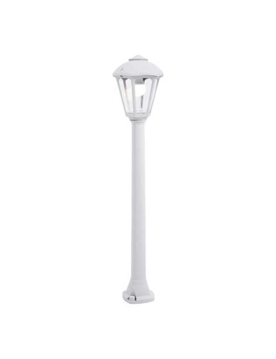 Farol Baliza con Poste Giaffa/Giampy, E27, Blanco, Ø210 x 995 mm FUMAGALLI