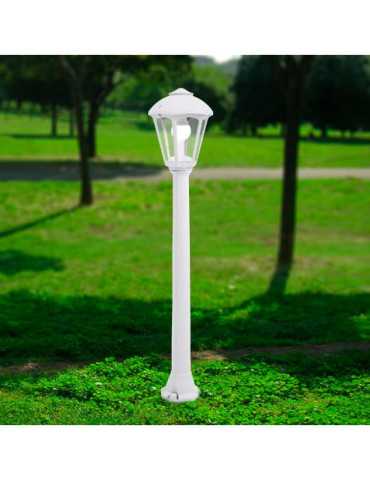 Farol Baliza con Poste Giaffa/Giampy, E27, Blanco, Ø210 x 995 mm FUMAGALLI 2