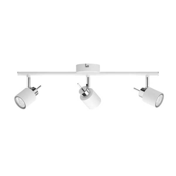 Foco 3 Elementos Meranti GU10 (Bombilla No Incluida) Color Blanco 8 x 47,4 x 15,5 cm PHILIPS