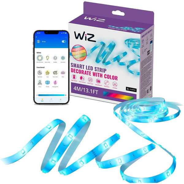 Tira LED Wi-Fi RGB, 4 m WIZ