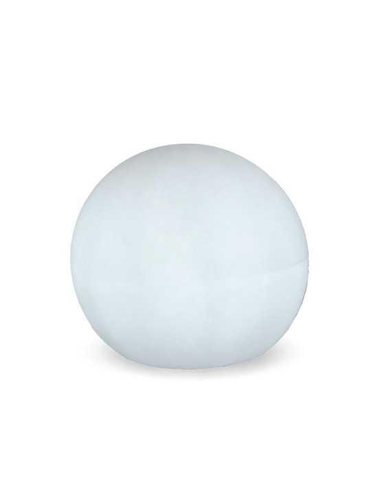 Lámpara Redonda Flotante Buly 40, Solar y Batería Recargable, RGB, Ø40 x 35 cm NEW GARDEN