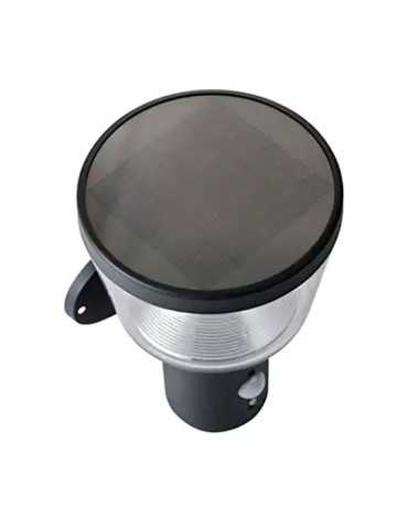 Aplique Solar de Pared con Sensor de Movimiento, Luz Fija, 40 LEDS, 600 Im, Antracita, Ø16 x 17 x 23 cm LUMINEO 2