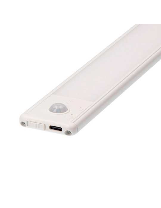 Regleta LED Regulable y Recargable con Sensor, Magnética, 2,5 W, 3CCT, 2200 mAh, 14 x 40 x 606 mm EDM