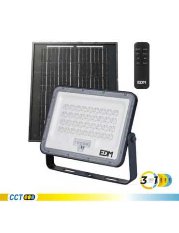 Foco Proyector LED Solar 3CCT 100 W 1200 lm EDM