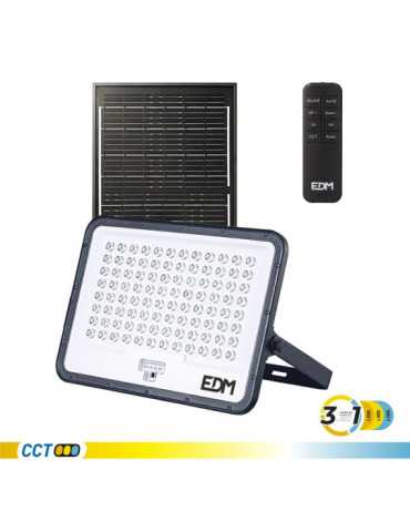 Foco Proyector LED Solar 3CCT 200 W 2200 lm EDM