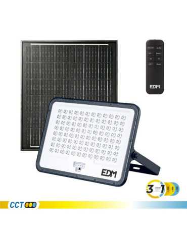 Foco Proyector LED Solar 3CCT 300 W 3200 lm EDM