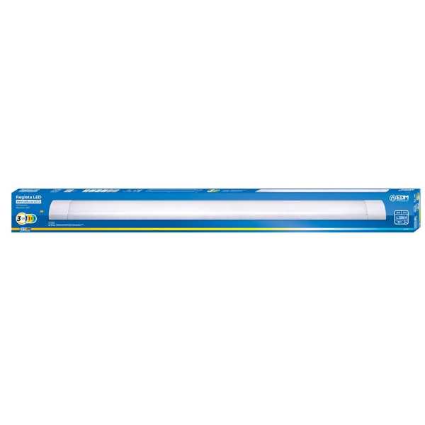 Regleta LED 48 W 3CCT 4200 lm 121,3 x 12 x 3,1 cm EDM