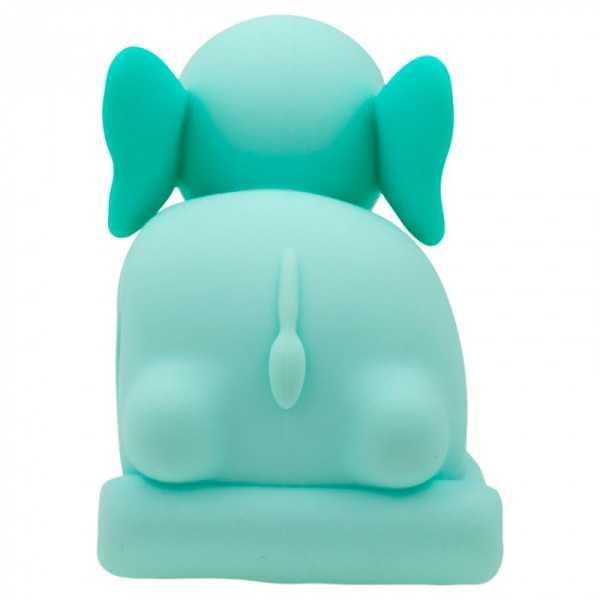 Lámpara Nocturna LED RGB Recargable con Despertador Modelo Elefante Mecedora MARY´S