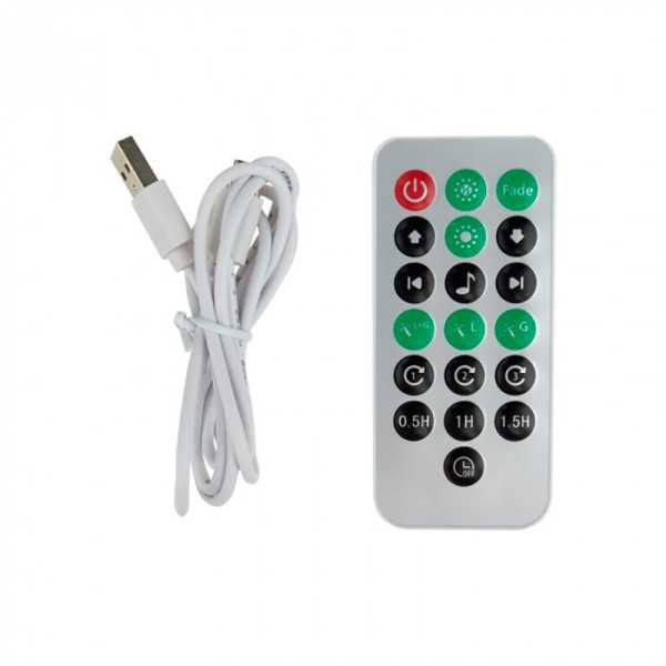 Proyector Recargable Ufo Galaxy Rgbw con Control Remoto MARY´S