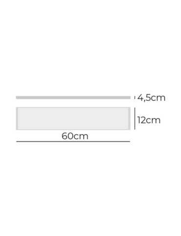 Regleta LED 25 W 6400 K Luz Fría 2500 lm 60 x 4,5 x 12 cm EDM 2