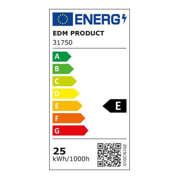 Regleta LED 25 W 6400 K Luz Fría 2500 lm 60 x 4,5 x 12 cm EDM
