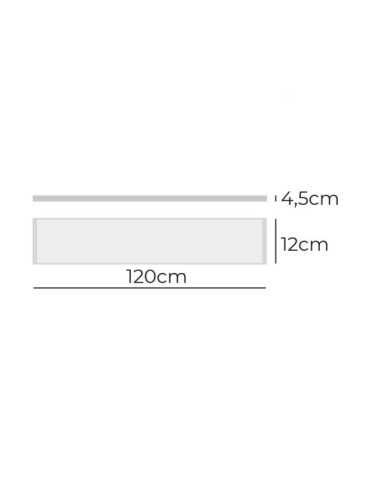 Regleta LED 48 W 6400 K Luz Fría 4800 lm 12 x 120 x 4,5 cm EDM 2
