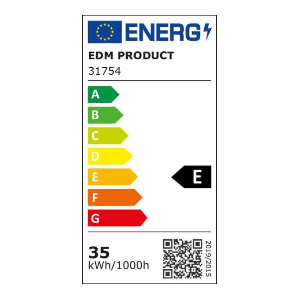Regleta LED 35 W 4000 K Luz Día 3600 lm 90 x 4.5 x 12 cm EDM