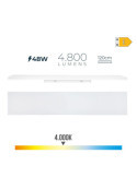 Regleta LED 48 W 4000 K Luz Día 4800 lm 12 x 120 x 4,5 cm EDM