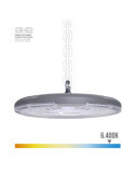 Campana LED 100 W, 6400 K, 10.000 lm, Ø26 x 4,5 cm EDM