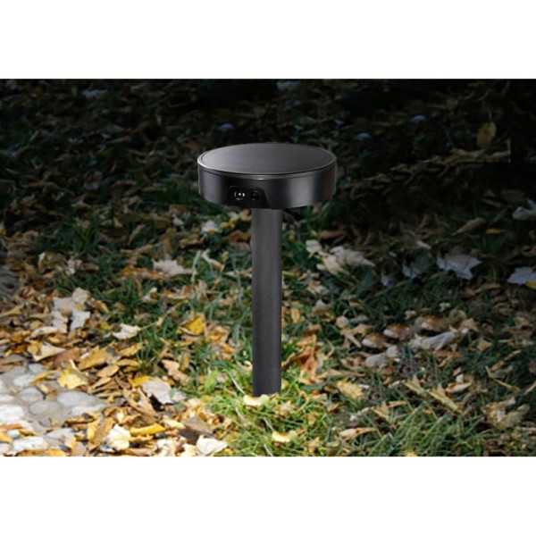 Aplique Solar - Estaca 4W 500 Lm EDM
