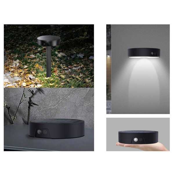 Aplique Solar - Estaca 4W 500 Lm EDM