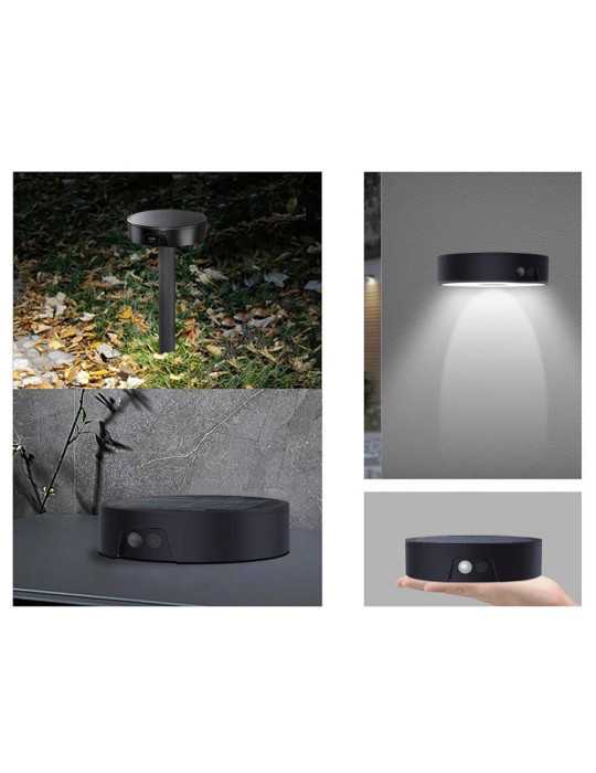 Aplique Solar - Estaca 4W 500 Lm EDM